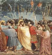 unknow artist Giotto, Judaskyssen France oil painting artist